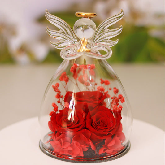 Rose Gardienne – Glass Dome Flower Gift