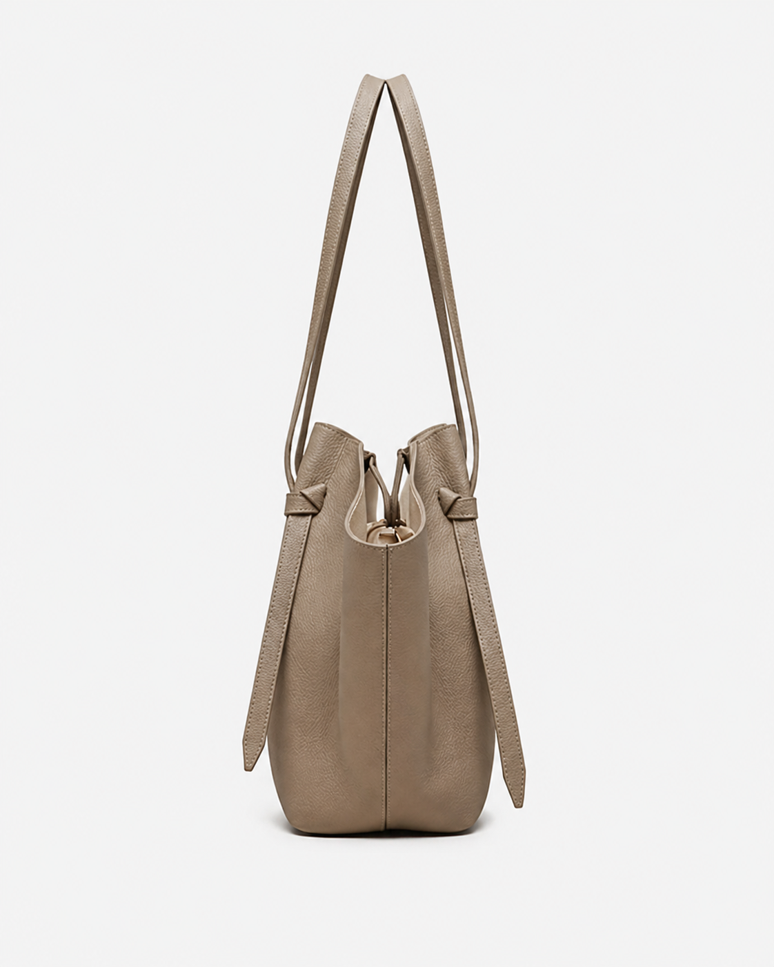 Sélene Structured Leather Tote