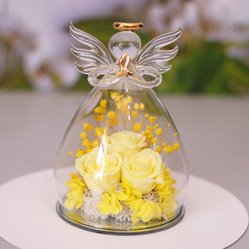 Rose Gardienne – Glass Dome Flower Gift