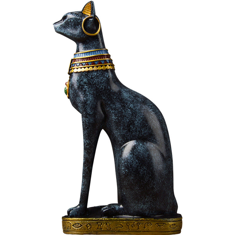 Egyptian Cat Statue – Color Bastet Decor