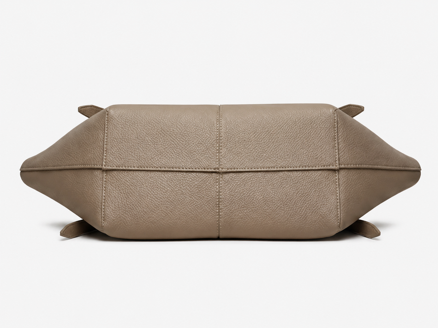 Sélene Structured Leather Tote