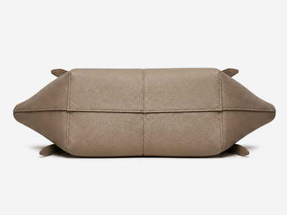 Sélene Structured Leather Tote