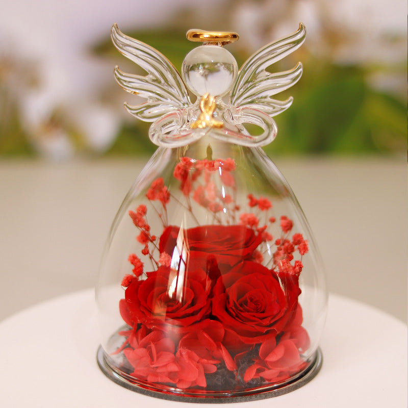 Rose Gardienne – Glass Dome Flower Gift