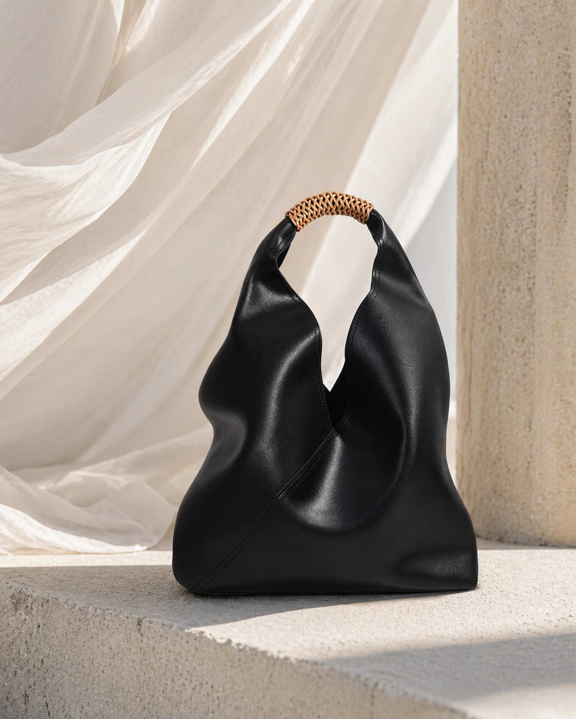 VELORÉ Sculpt Hobo Bag – Fluid Leather