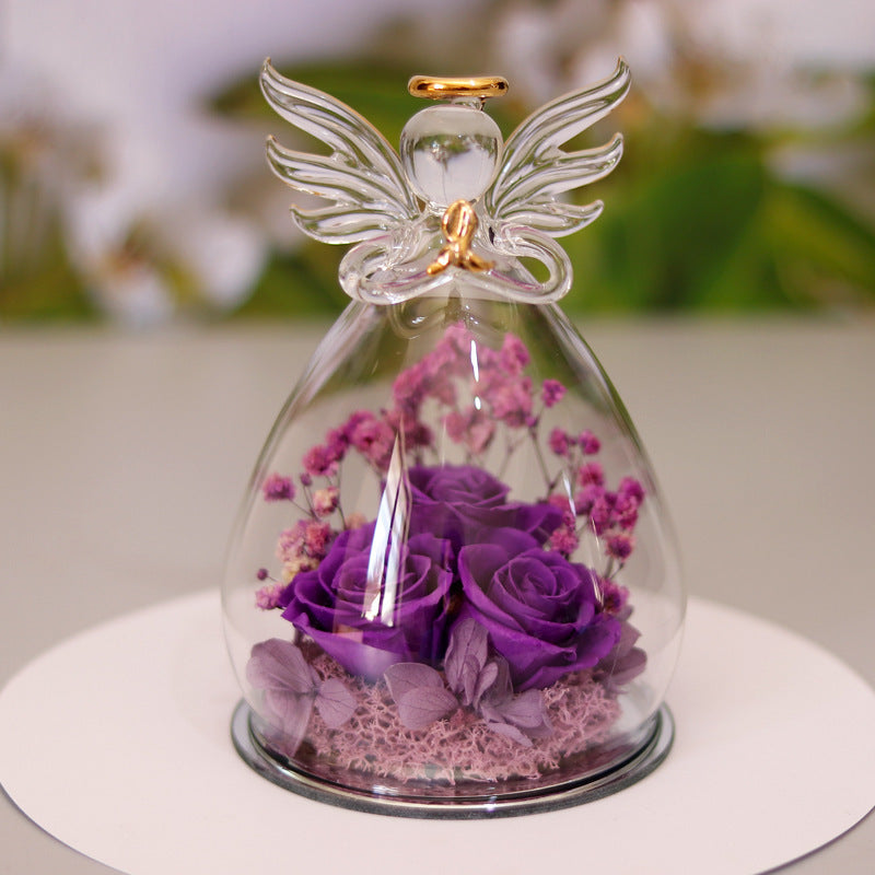 Rose Gardienne – Glass Dome Flower Gift