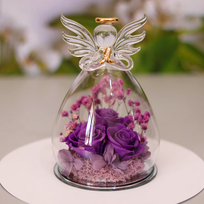 Rose Gardienne – Glass Dome Flower Gift