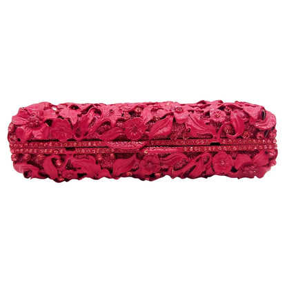 Rouge Éclat — Couture Evening Clutch