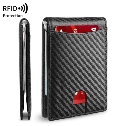 VELORÉ Carbon Wallet — Slim RFID Card Holder