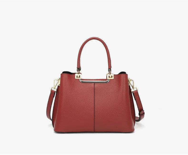 Élise Structured Leather Tote