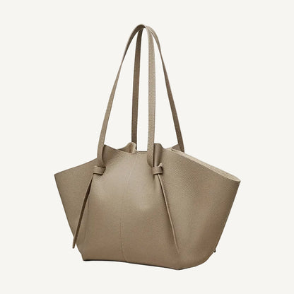 Sélene Structured Leather Tote