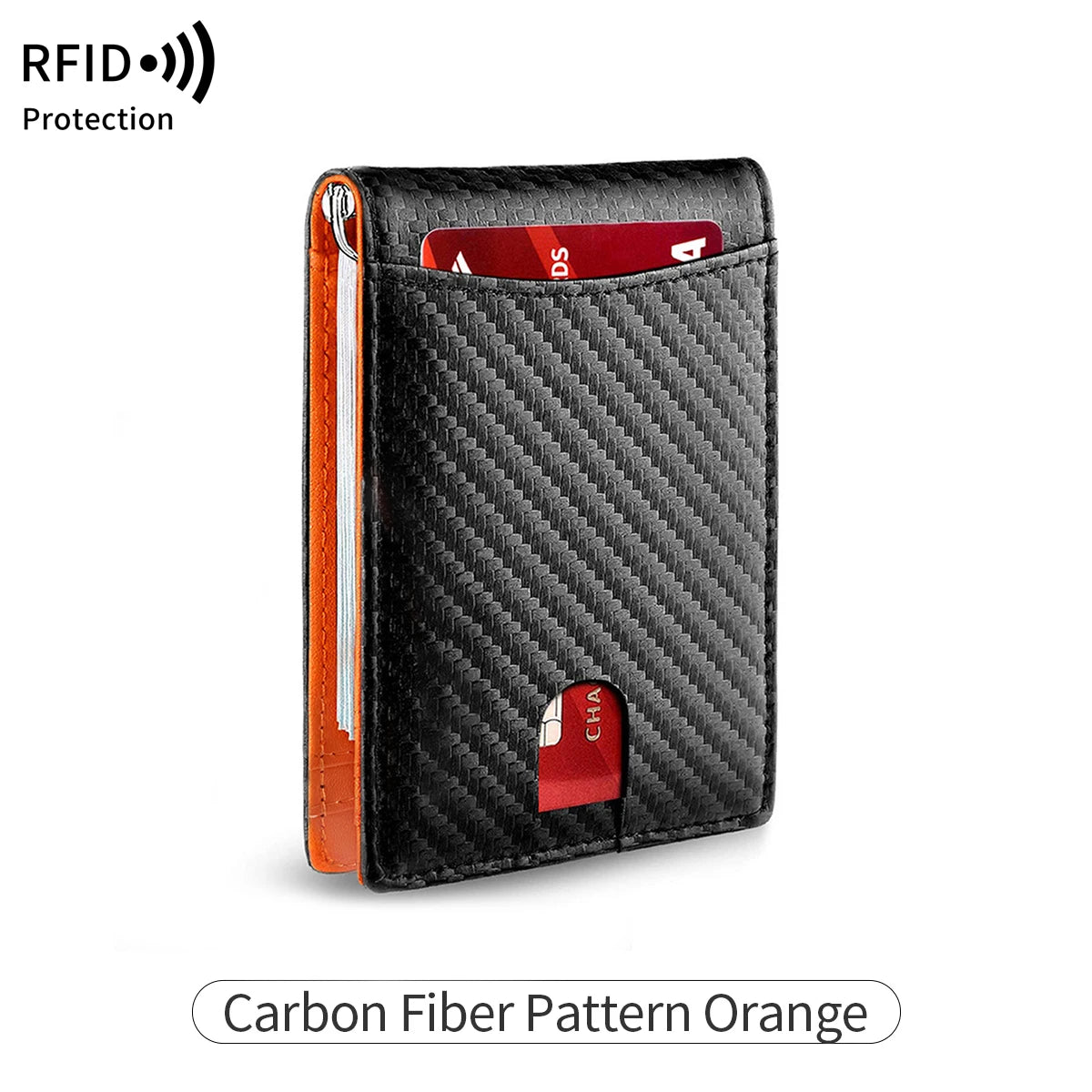 VELORÉ Carbon Wallet — Slim RFID Card Holder