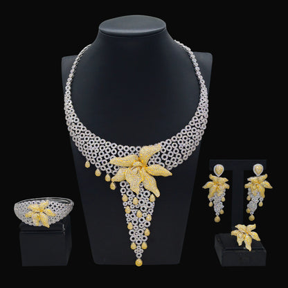 Imperial Radiance – Crystal Bloom High Jewelry Set