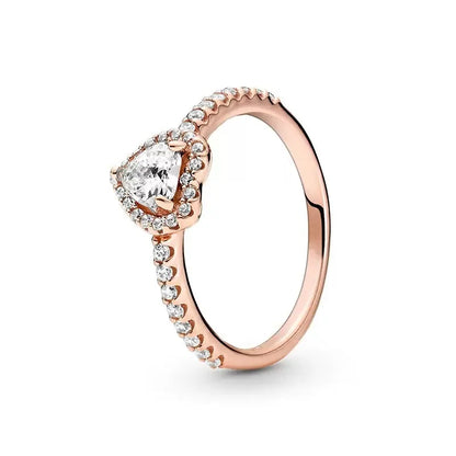 Blush Promise Ring Heart