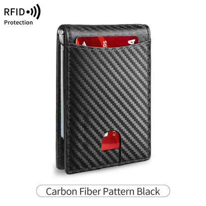 VELORÉ Carbon Wallet — Slim RFID Card Holder