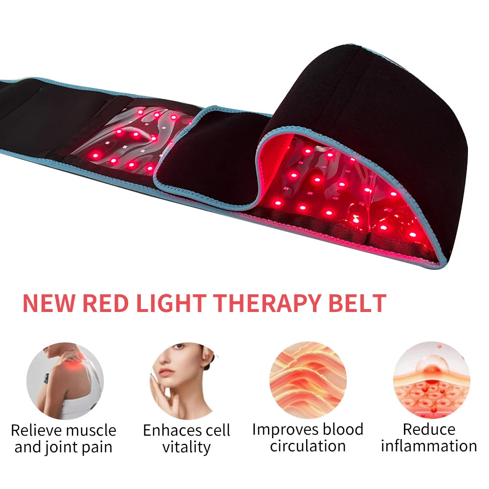 LumiRelief™ — Red & Near-Infrared LED Wellness Wrap