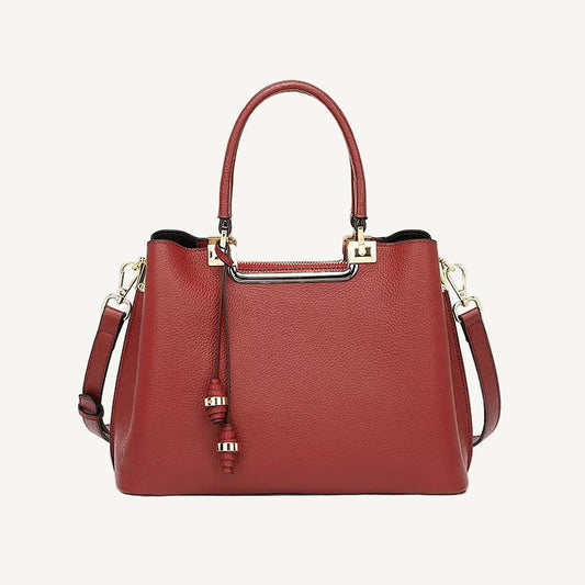 Élise Structured Leather Tote