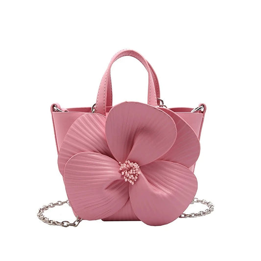 3D Flower Bag – Sculpted Bloom Shoulder Bag