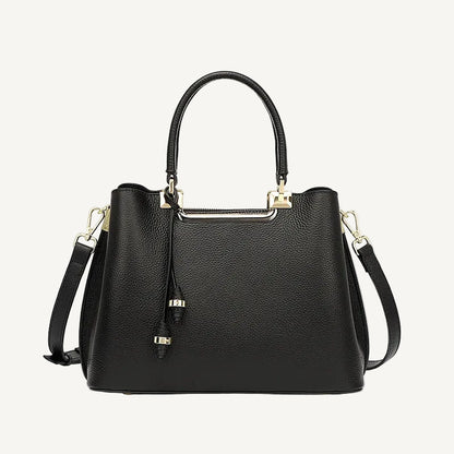 Élise Structured Leather Tote