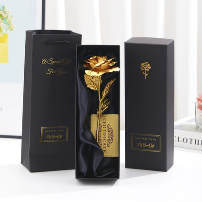 Rose Éternelle – Gold Foil Rose Gift