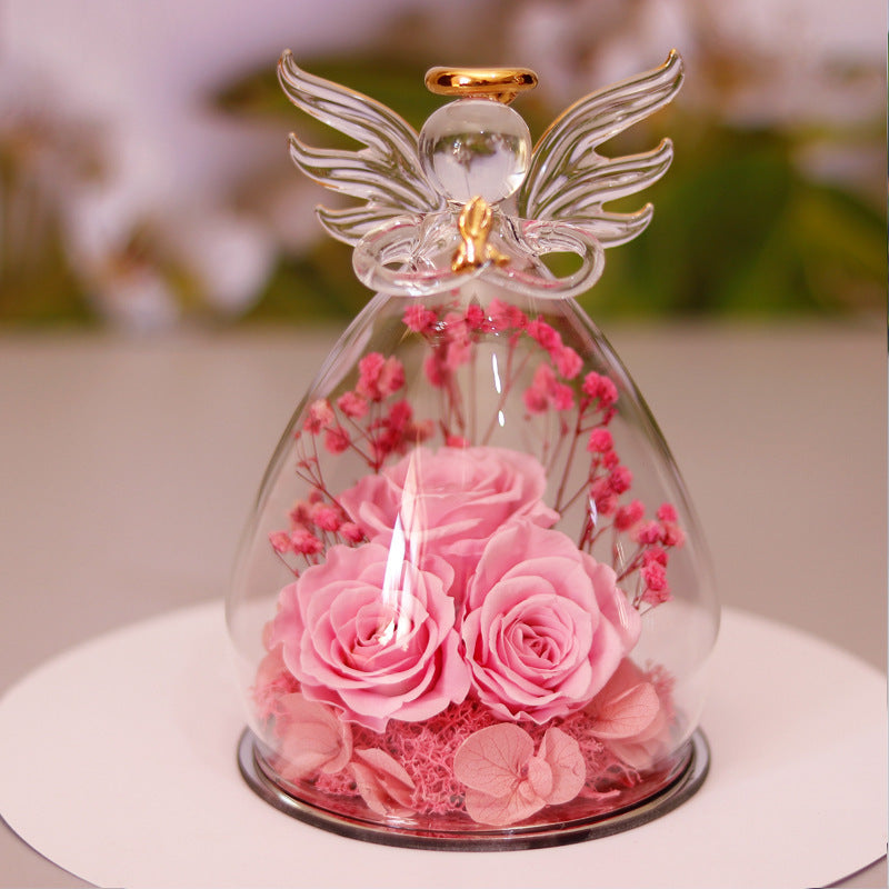 Rose Gardienne – Glass Dome Flower Gift