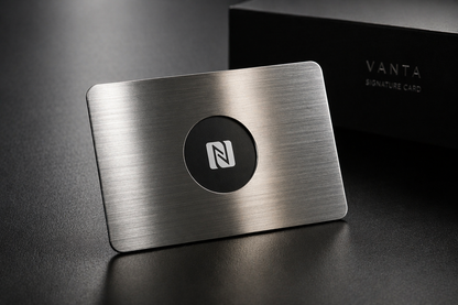 VANTA™ Signature Metal Card — NFC Digital Business Card