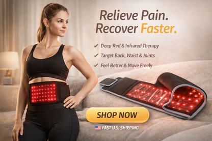 LumiRelief™ — Red & Near-Infrared LED Wellness Wrap