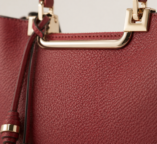 Élise Structured Leather Tote