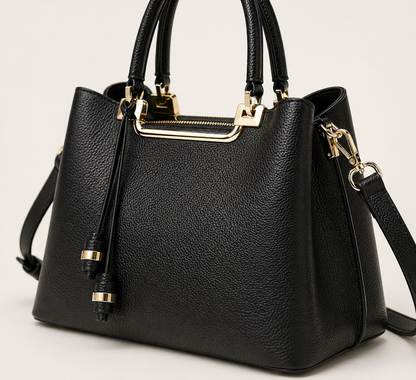 Élise Structured Leather Tote