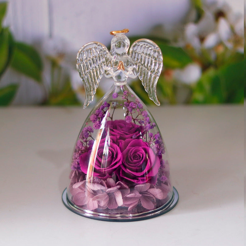 Rose Gardienne – Glass Dome Flower Gift